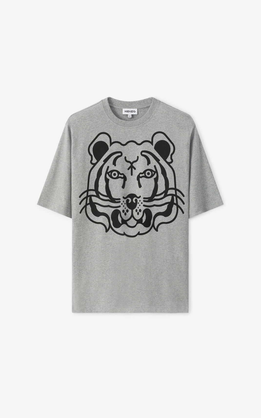 Kenzo K 虎 oversized Tシャツ メンズ グレー - CSNLPO671